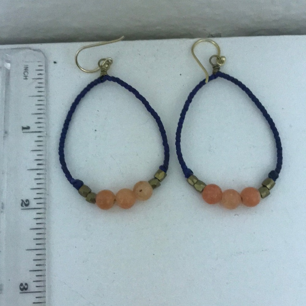 NWOT 2” Beaded Teardrop Fishhook